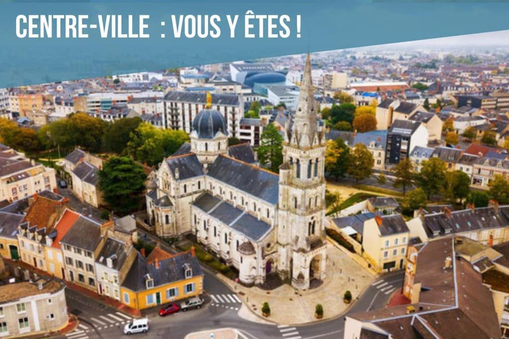 A Hauteur De Toits • Le Spacieux En Coeur De Ville Châteauroux Extérieur photo